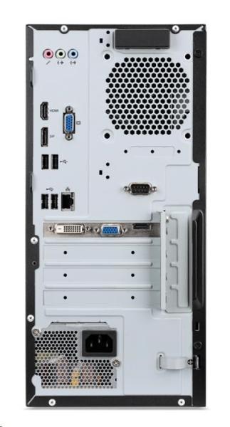 ACER PC Veriton VS2720G,  i5-14400, 8GB DDR5, 512GB M.2 SSD, Wifi, DVD±RW, USB KB+mouse, No OS, 180W, Black3