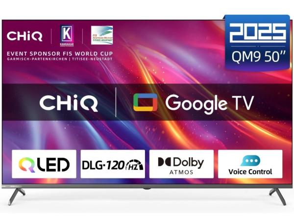 CHiQ U50QM9G TV 50",  UHD QLED Google TV