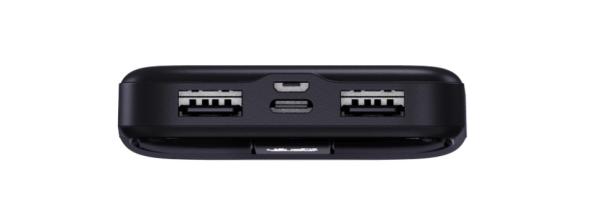 C-TECH Powerbanka 10000mAh,  Li-Pol,  22, 5W,  USB-C/ USB-A/ micro USB4