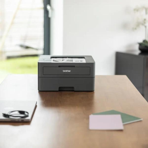 BAZAR - BROTHER tiskárna laserová mono HL-L2402D,  A4,  30ppm,  1200x1200dpi,  64MB,  USB,  Duplex - Poškozený obal (Komplet)3