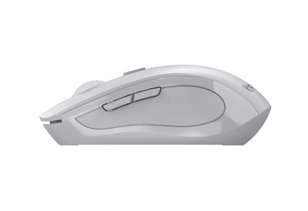 C-TECH myš Dual mode WLM-12GR,  bezdrátová,  1600DPI,  6 tlačítek,  šedá,  USB nano receiver3