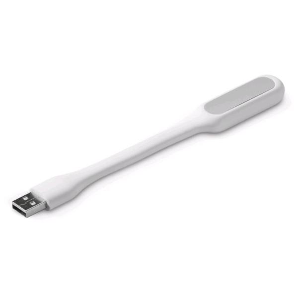 C-TECH USB lampička k notebooku UNL-04,  flexibilní,  bílá