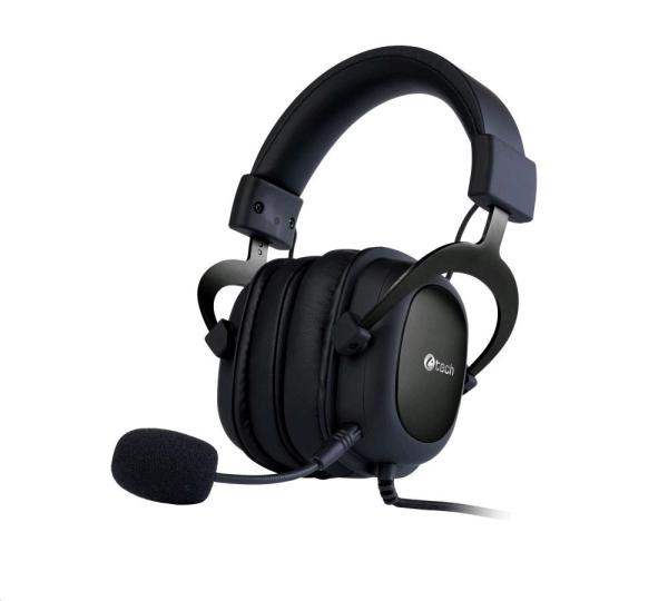 C-TECH Herní sluchátka Archon V2 (GHS-23B),  3.5mm Jack,  černá