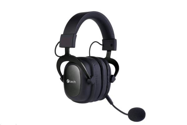 C-TECH Herní sluchátka Archon V2 (GHS-23B),  3.5mm Jack,  černá3