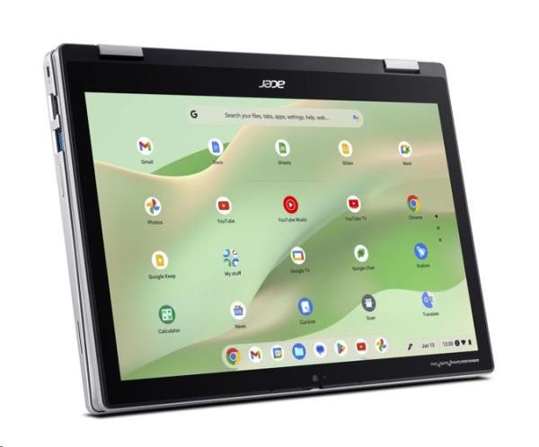 ACER NTB Chromebook Spin 312 (CP312-1HN-C67S), N100, 12.2"WUXGA, 8GB, 128GB eMMC, UHD, Chrome OS, Silver6