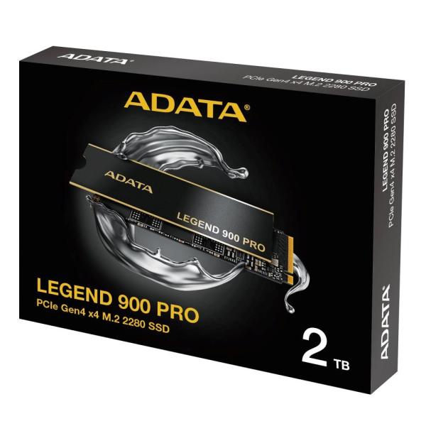ADATA SSD 2TB LEGEND 900 PRO,  PCIe Gen4x4,  M.2 2280,  (R:7400/  W:6500MB/ s)4