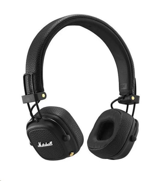 Marshall Major V Bluetooth sluchátka,  velká,  černá