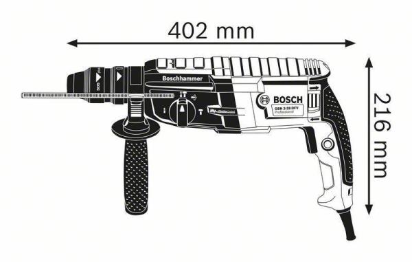 Bosch GBH 2-28 F vrtací kladivo s SDS plus1