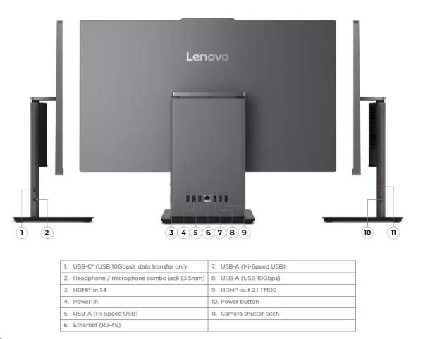 Lenovo TC Neo 50a-24 G5 AIO, i5-13420H, 23.8˝ 1920x1080, UMA, 16GB, SSD 512GB, W11Pro, matný, 3y OS4
