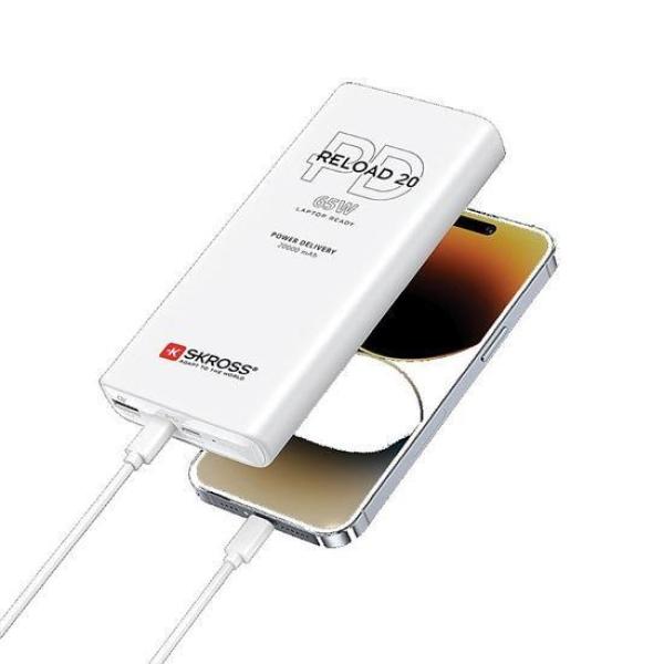 SKROSS powerbank Reload 20 65W PD,  20 000mAh,  USB A+C