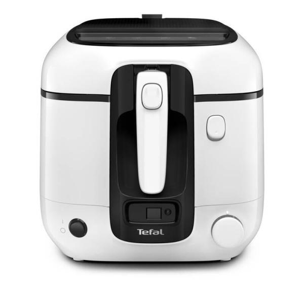 Tefal FR3140 Super Uno fritéza na olej,  1800 W,  karbonový filtr,  nepřilnavý povrch,  průhledné víko,  bílá /  černá2