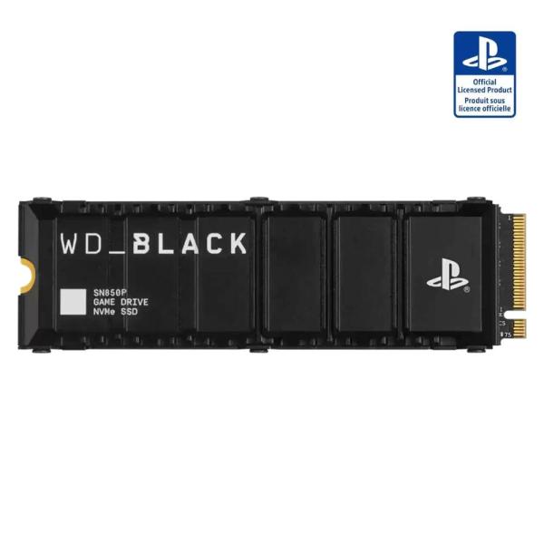 WD Black SN850P/ 2TB/ SSD/ M.2 NVMe/ Čierna/ Heatsink/ 5R