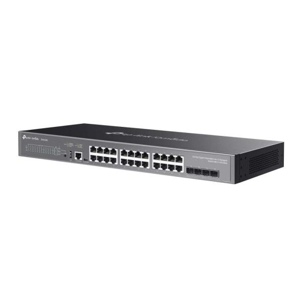 TP-Link OMADA switch SG5428X (24xGbE, 4xSFP+, 1xUSB2.0, 2xConsole, fanless)0