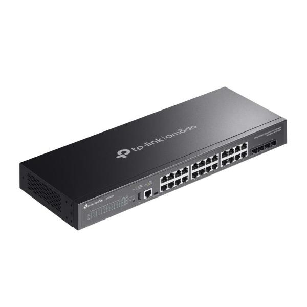 TP-Link OMADA switch SG5428X (24xGbE, 4xSFP+, 1xUSB2.0, 2xConsole, fanless)1
