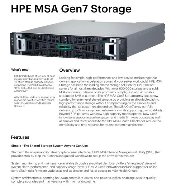 HPE MSA 2070 32Gb Fibre Channel SFF 23TB Flash Bundle2