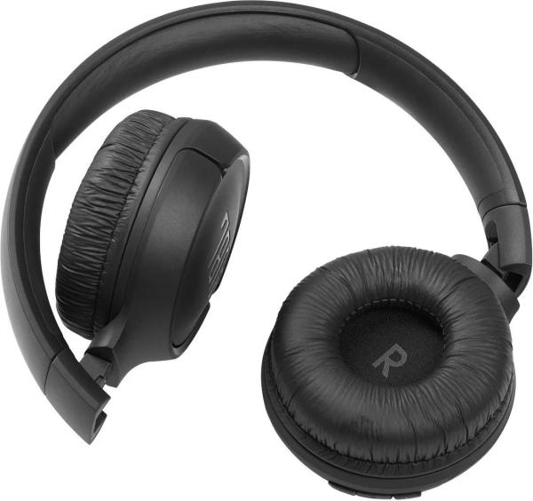 JBL Tune 510BT Black sluchátka na uši,  bezdrátová,  Bluetooth 5.0,  32 ohm,  výdrž až 40 hod,  rychlé nabíjení,  černá0