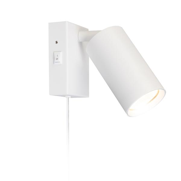 Solight nástěnná lampička CELE,  1x GU10,  bílá