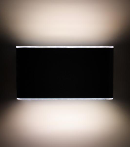 Solight LED venkovní nástěnné osvětlení Modena,  12W,  800lm,  3CCT,  černá2