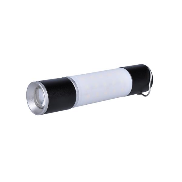 Solight LED nabíjecí ruční svítilna s kampingovou lucernou,  250lm,  power bank,  Li-Ion