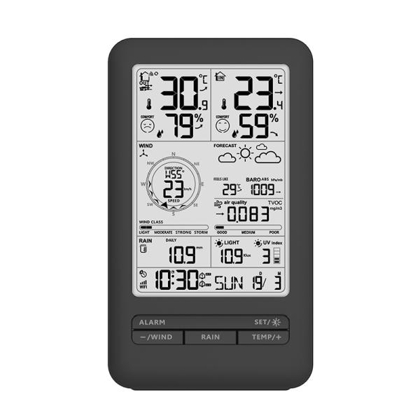 Solight profesionální smart WIFI meteostanice0