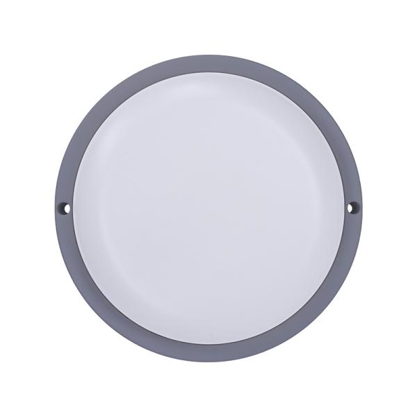 Solight LED venkovní osvětlení kulaté, 13W, 910lm, 4000K, IP54, 17cm, šedá barva3