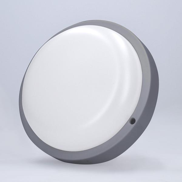 Solight LED venkovní osvětlení kulaté, 13W, 910lm, 4000K, IP54, 17cm, šedá barva7