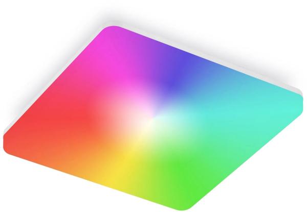 iGET HOME LS3 - WiFi LED svetlo 15W RGB, CCT, 22cm, stmievateľné, samostatné, IP54
