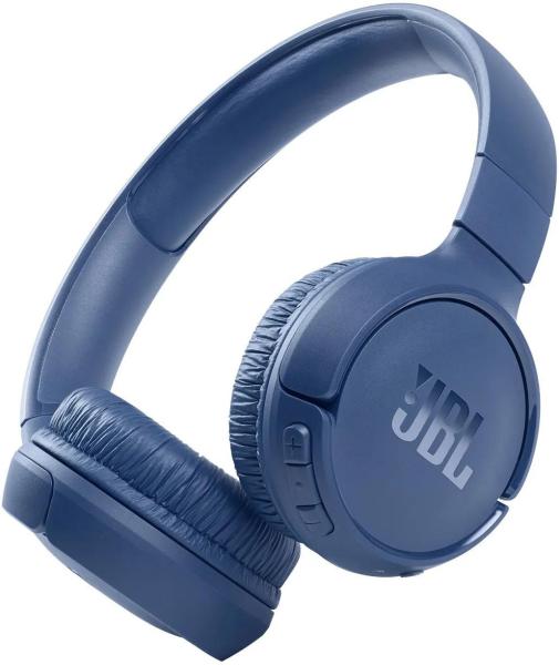 JBL Tune 510BT Blue sluchátka na uši,  bezdrátová,  Bluetooth 5.0,  32 ohm,  výdrž až 40 hod,  rychlé nabíjení,  modrá2