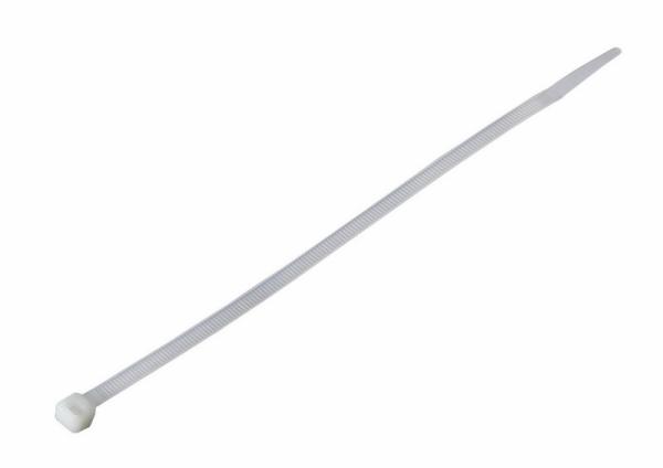 Solight vázací nylonové pásky,  4, 8 x 350mm,  natural,  100ks