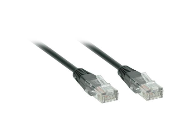 Solight UTP CAT.5E kabel, RJ45 konektor - RJ45 konektor, sáček, 1, 5m