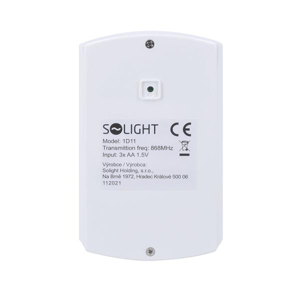 Solight GSM alarm,  pohybový senzor,  dálk. ovl.,  bílý0