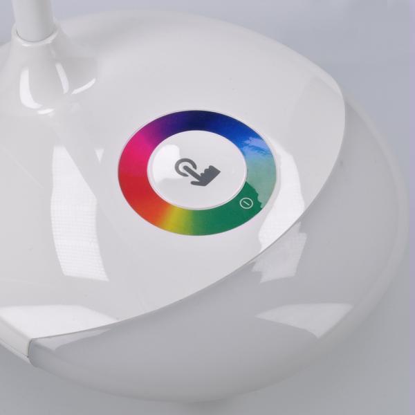 Solight LED stolná lampička nabíjacia, 5W, RGB podsvietenie, stmievateľná, USB napájanie7