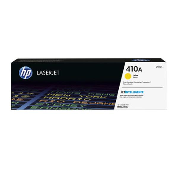 HP 410A Yellow LJ Toner Cart,  CF412A (2, 300 pages)