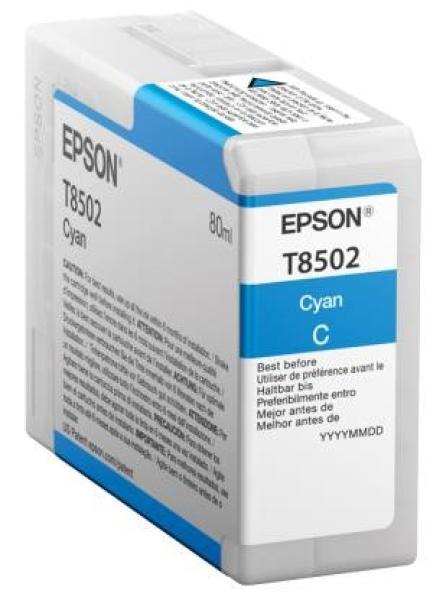 Atramentová tyčinka EPSON ULTRACHROME HD "Scythe" - azurová - T850200 (80 ml)