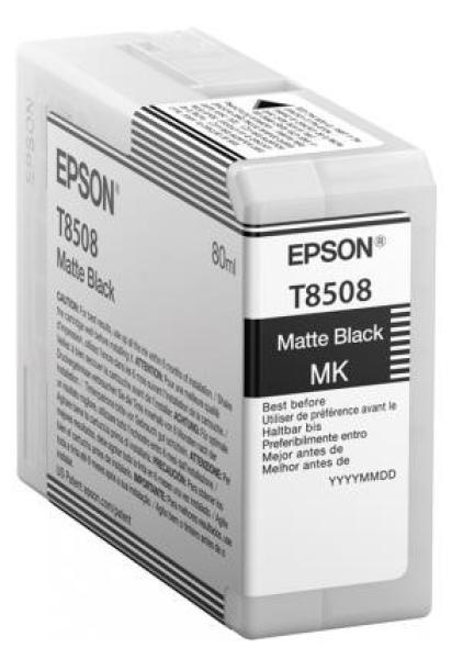 Čierny atrament EPSON ULTRACHROME HD "Scythe" - matná čierna - T850800 (80 ml)