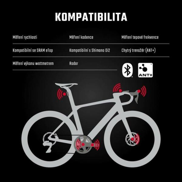 Sigma ROX 12.1 EVO Sensor Set bílá9