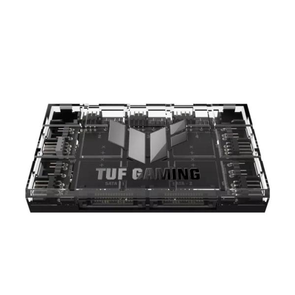ASUS TUF GAMING ARGB FAN HUB,  6x ARGB Fan,  2x SATA,  černá1