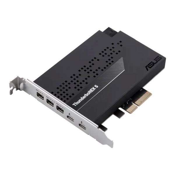 ASUS rozšiřující karta ThunderboltEX 5, PCIe 4.0x4, 2xThunderbolt 5, 3x Mini-DP2