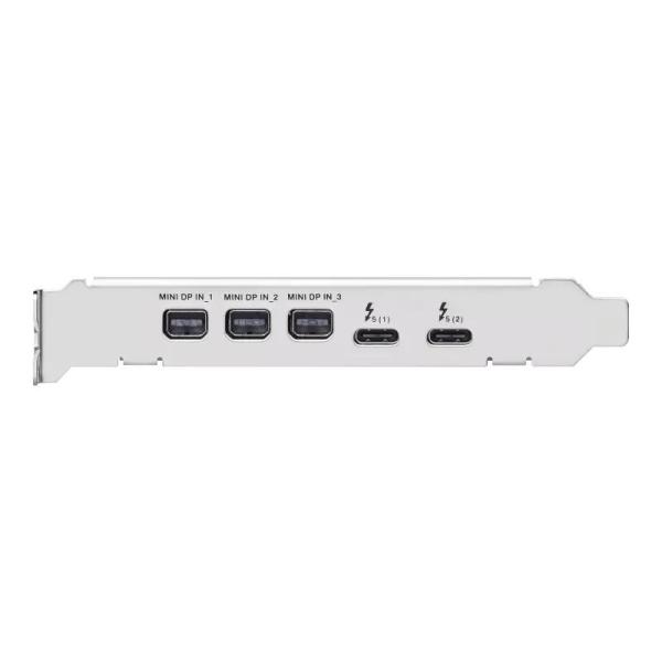 ASUS rozšiřující karta ThunderboltEX 5, PCIe 4.0x4, 2xThunderbolt 5, 3x Mini-DP5