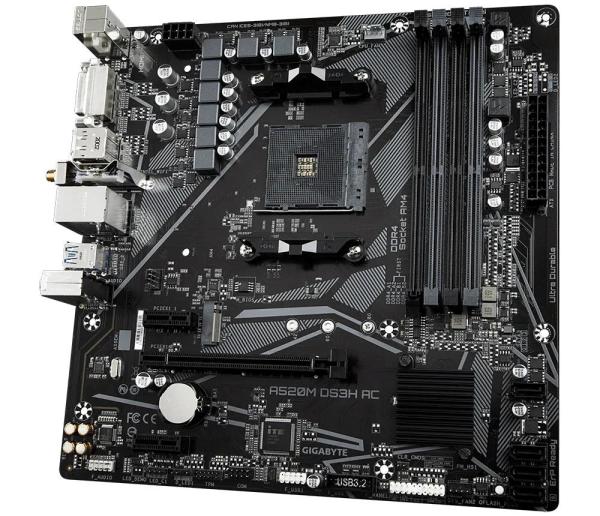 GIGABYTE A520M DS3H AC/ AM4/ mATX