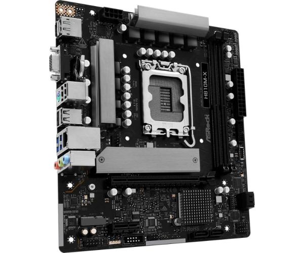 ASRock MB Sc LGA1851 H810M-X,  Intel H810,  2xDDR5,  1xDP,  1xHDMI,  1xVGA,  mATX2