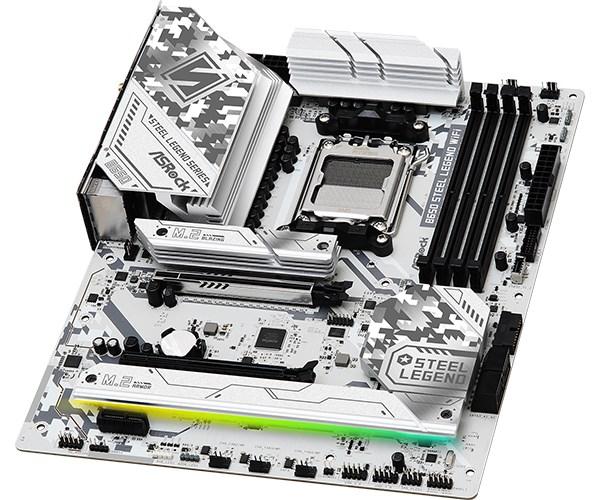ASRock MB Sc AM5 B650 Steel Legend WiFi , AMD B650, 4xDDR5, 1xDP, 1xHDMI, WIFI3