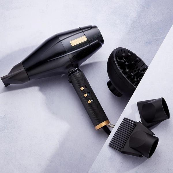 BaByliss FXBDB1E Pro 4Artists fén na vlasy, 2200 W, 3 teploty, 2 rychlosti, iontový generátor, černá7