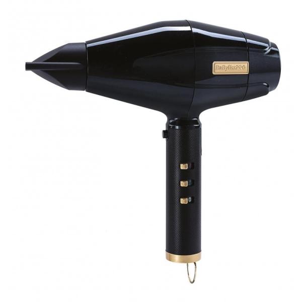 BaByliss FXBDB1E Pro 4Artists fén na vlasy, 2200 W, 3 teploty, 2 rychlosti, iontový generátor, černá11