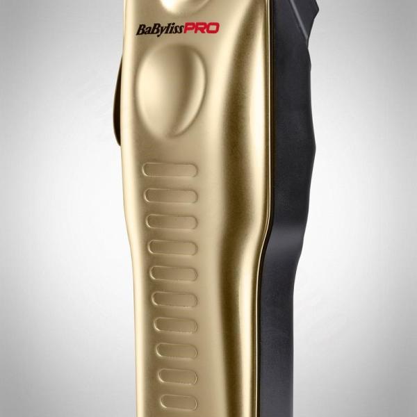 BaByliss Pro 4 FX825GE profesionální zastřihovač,  titanové čepele,  3300 mAh baterie,  zlatá2
