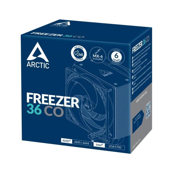 ARCTIC Chladič CPU Freezer 36 CO,  2x120mm,  LGA1851,  AM55
