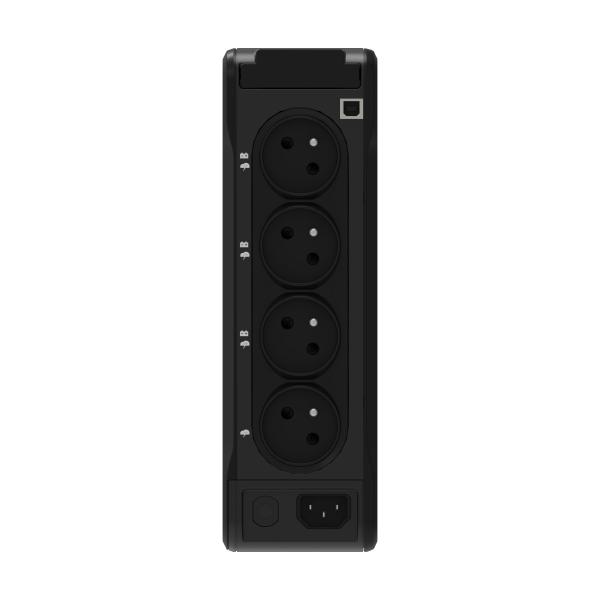 Eaton 3P Ellipse UPS USB FR,  700 VA,  420 W,  Vstup: C14,  Výstupy: (3) Typ E,  (1) Pouze přepěťová ochrana Typ E,  USB nabíj1