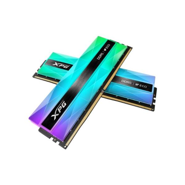 Adata Lancer NEON/ DDR5/ 32GB/ 8000MHz/ CL38/ 2x16GB/ RGB/ Grey