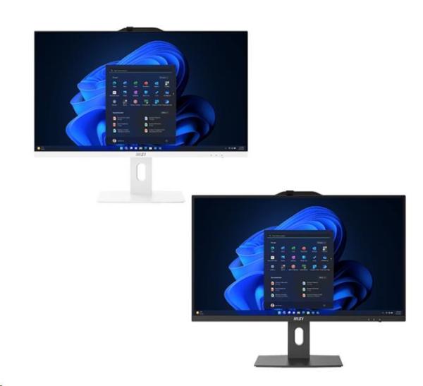 MSI PC AiO PRO AP272P 14M-867XEU,  i5-14400,  27" FHD,  Anti-Glare,  Non-touch,  16GB,  512GB SSD,  N/ A,  No OS,  Black