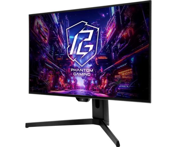 ASROCK LCD - 27" Gaming monitor PGO27QFS,  OLED,  2560 x 1440 QHD,  240Hz,  1.5M:1,  275cd/ m2,  0.03ms,  2xHDMI,  2xDP2